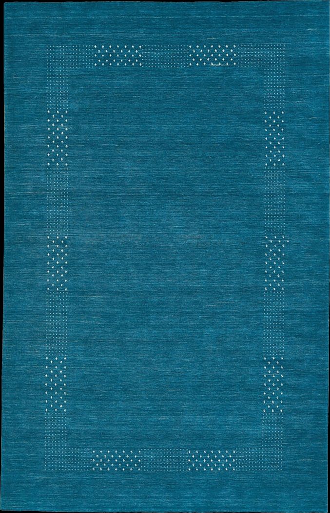 Jolsons Turquoise 8' x 10' Rug - Thumbnail - Image 1