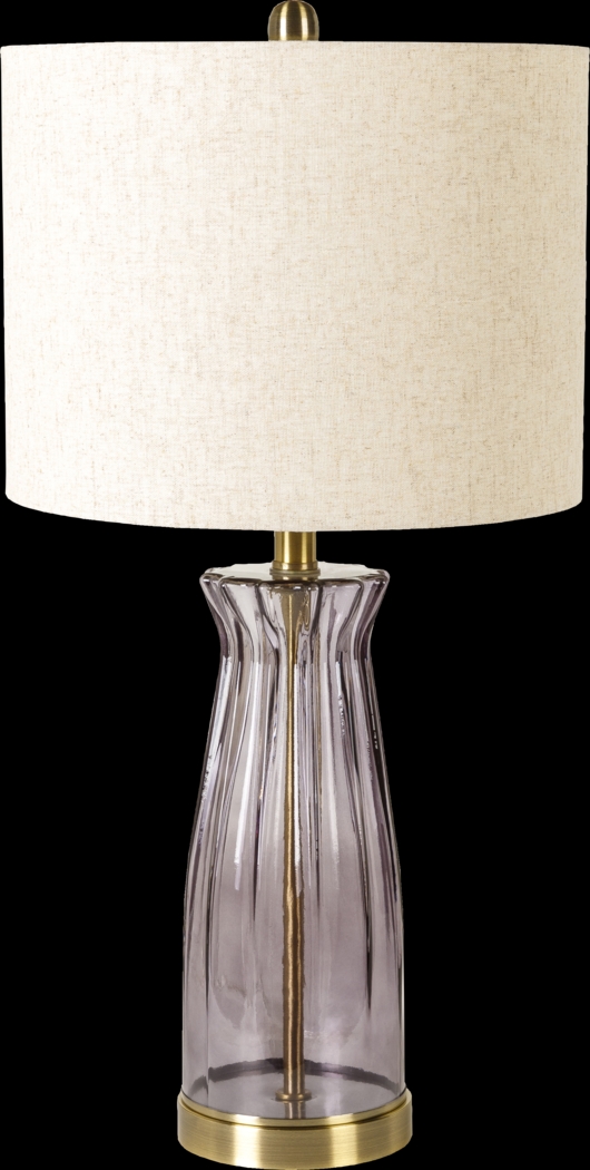 Jomar Hills Purple Lamp - Thumbnail - Image 1