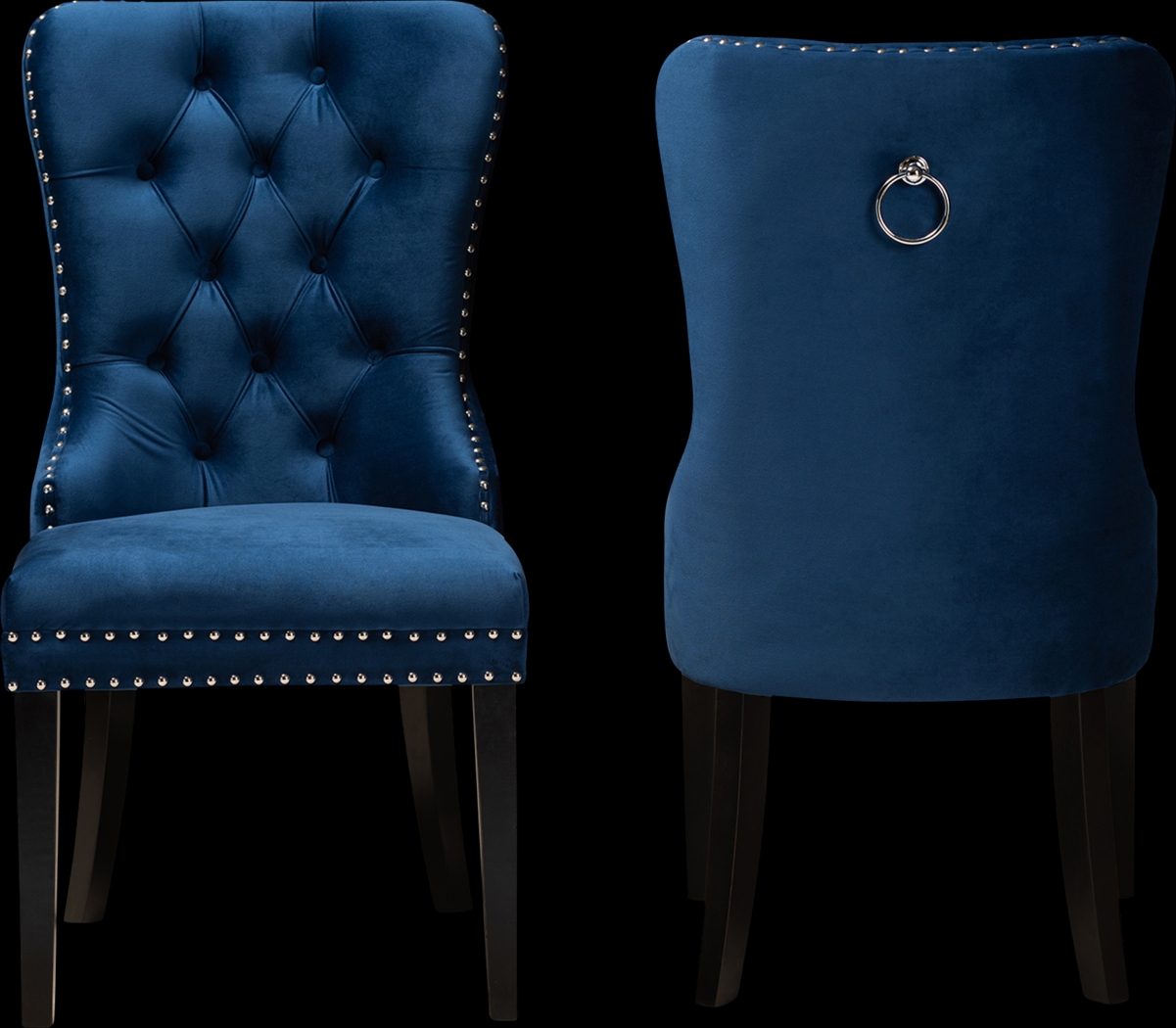 Jomax Blue Dining Chair, Set of 2 - Thumbnail - Image 2
