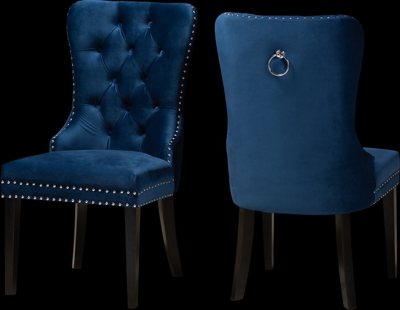 Jomax Blue Dining Chair, Set of 2 - Thumbnail - Image 1