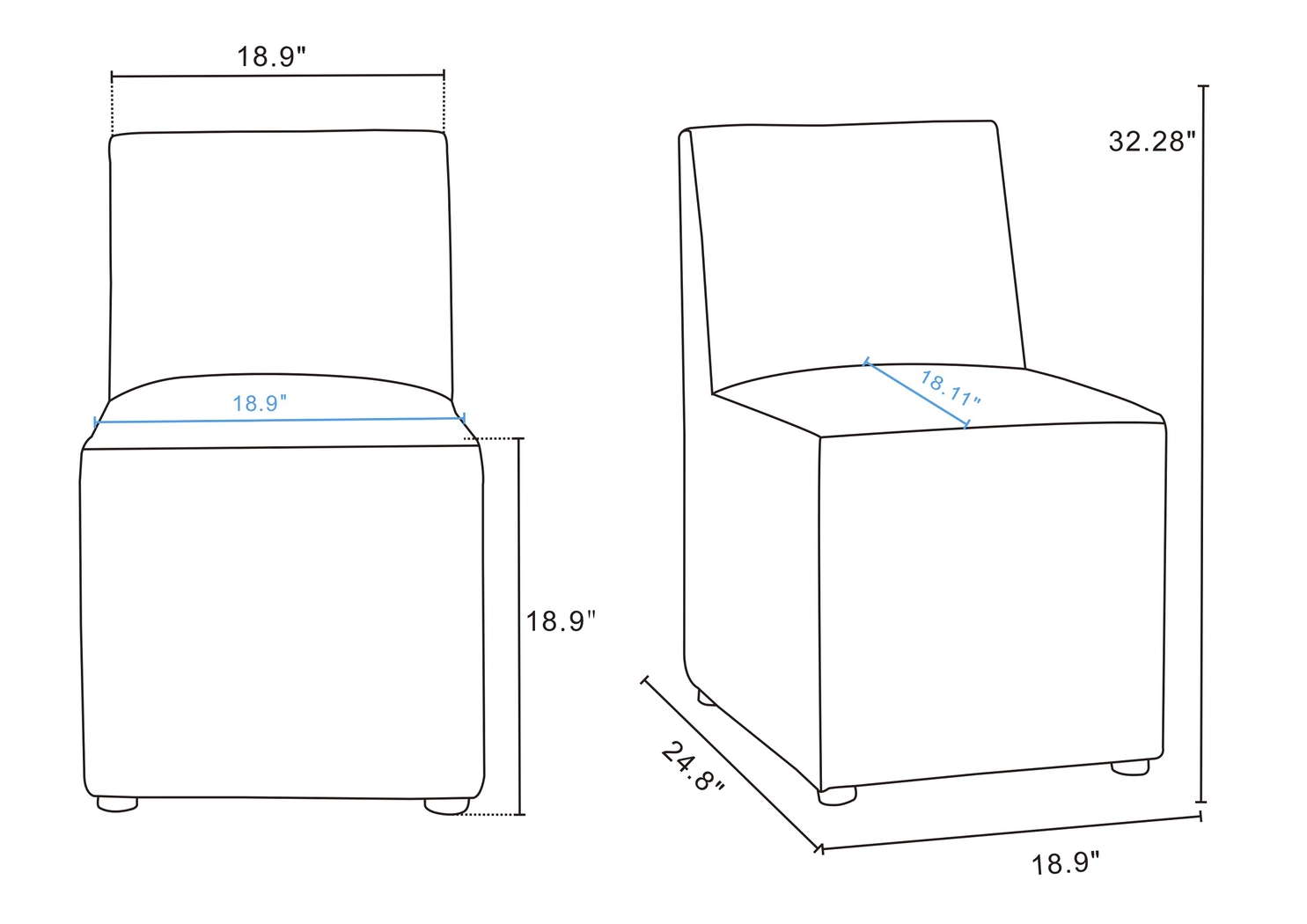 Jonagold I Brown Dining Chair - Thumbnail - Image 10