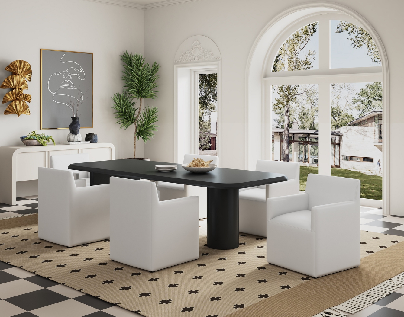 Jonagold II Cream Arm Chair - Thumbnail - Image 2