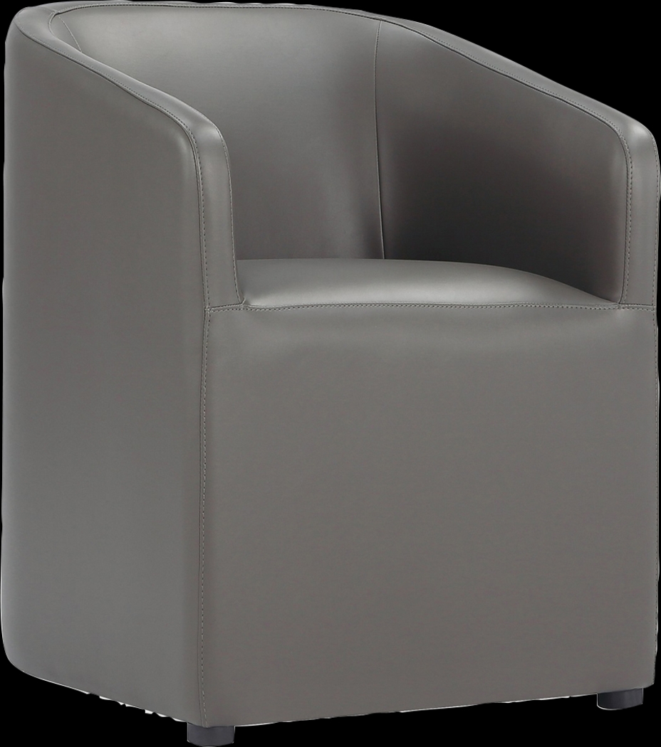 Jonagold III Pewter Arm Chair - Thumbnail - Image 1