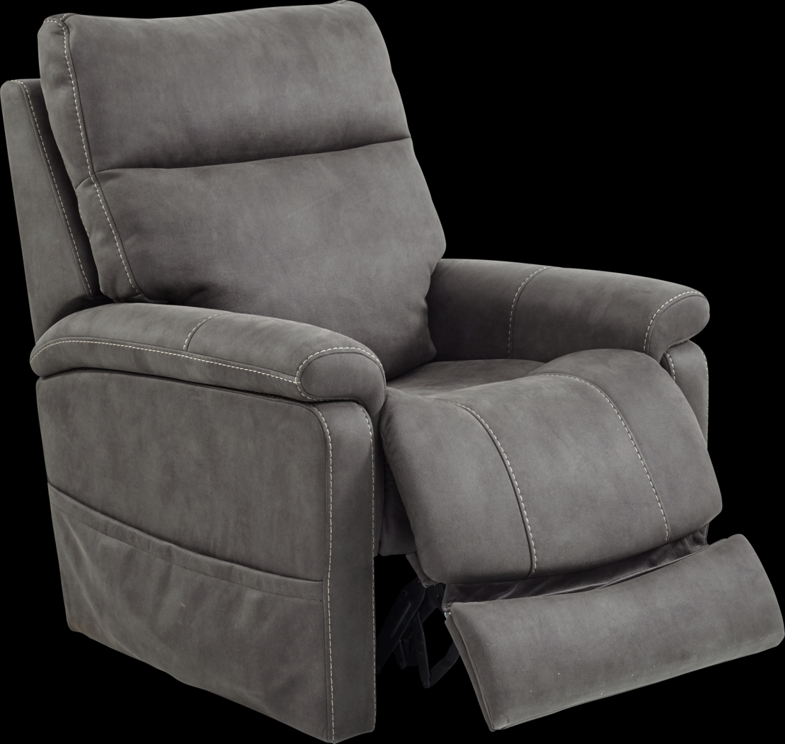 Jonah Way Gunmetal Power Recliner - Thumbnail - Image 1
