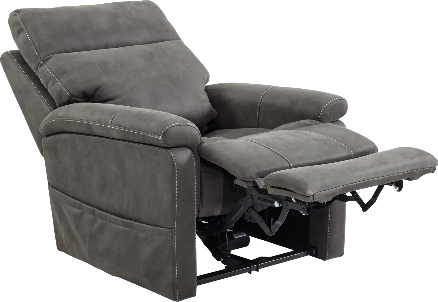 Jonah Way Gunmetal Dual Power Recliner - Thumbnail - Image 3