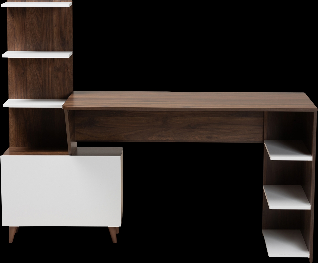 Jonquil Walnut Desk - Thumbnail - Image 3