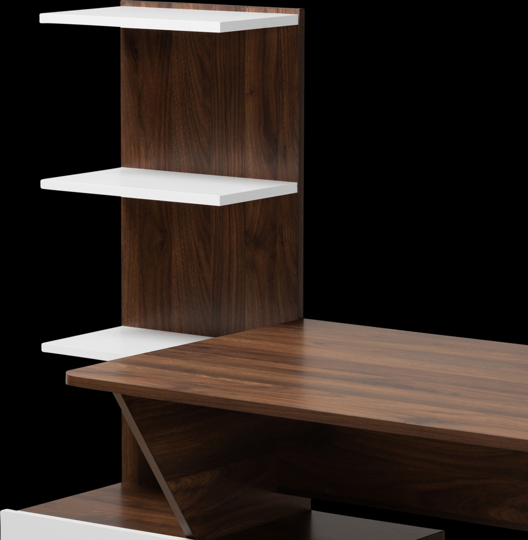 Jonquil Walnut Desk - Thumbnail - Image 6