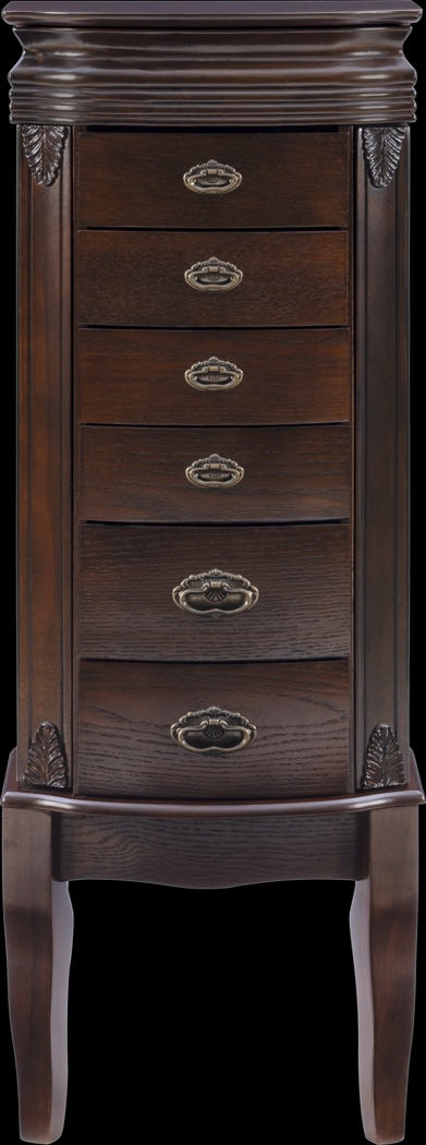 Jonquill Brown Jewelry Armoire - Thumbnail - Image 4