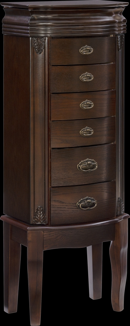 Jonquill Brown Jewelry Armoire - Thumbnail - Image 1