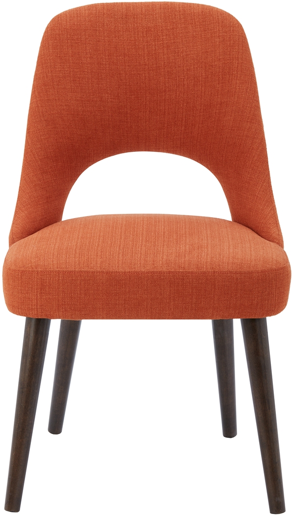 Joralemon Orange Dining Chair, Set of 2 - Thumbnail - Image 3