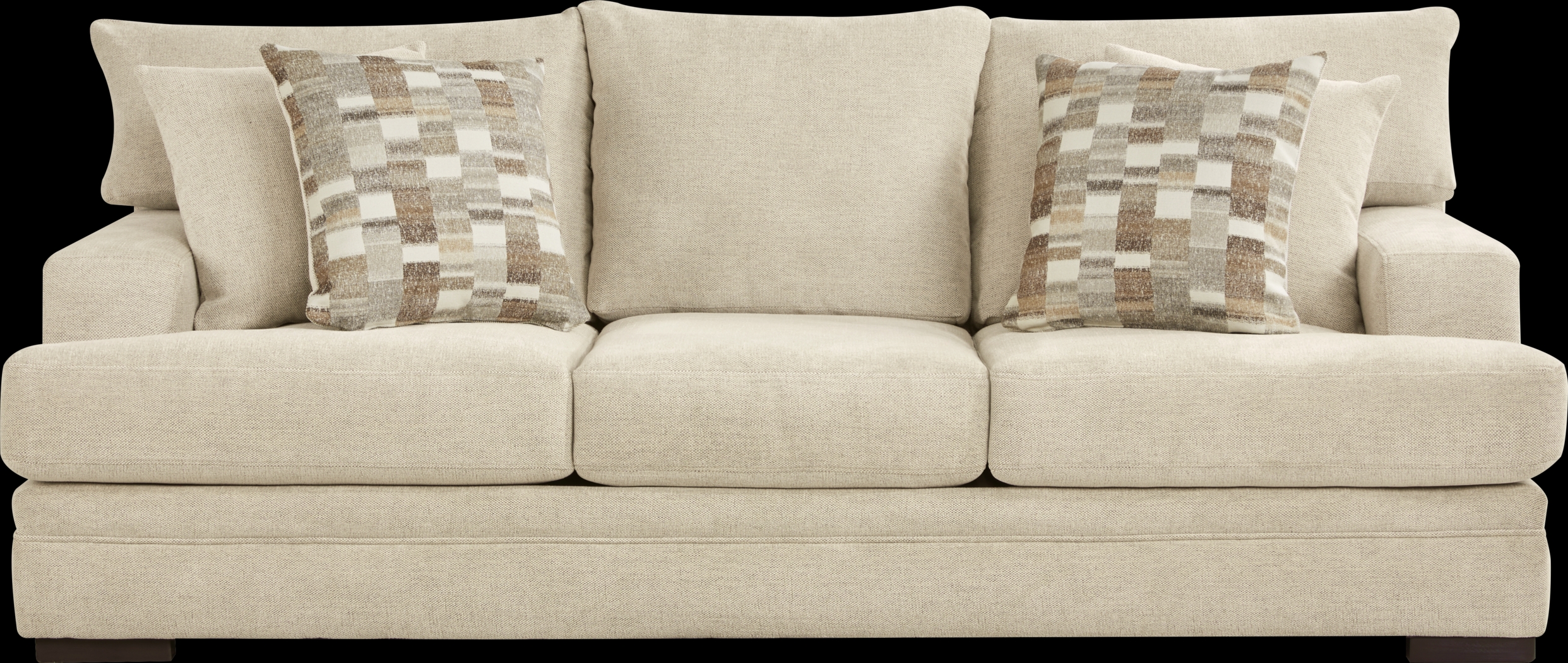 Jordan Beige Sofa - Thumbnail - Image 1
