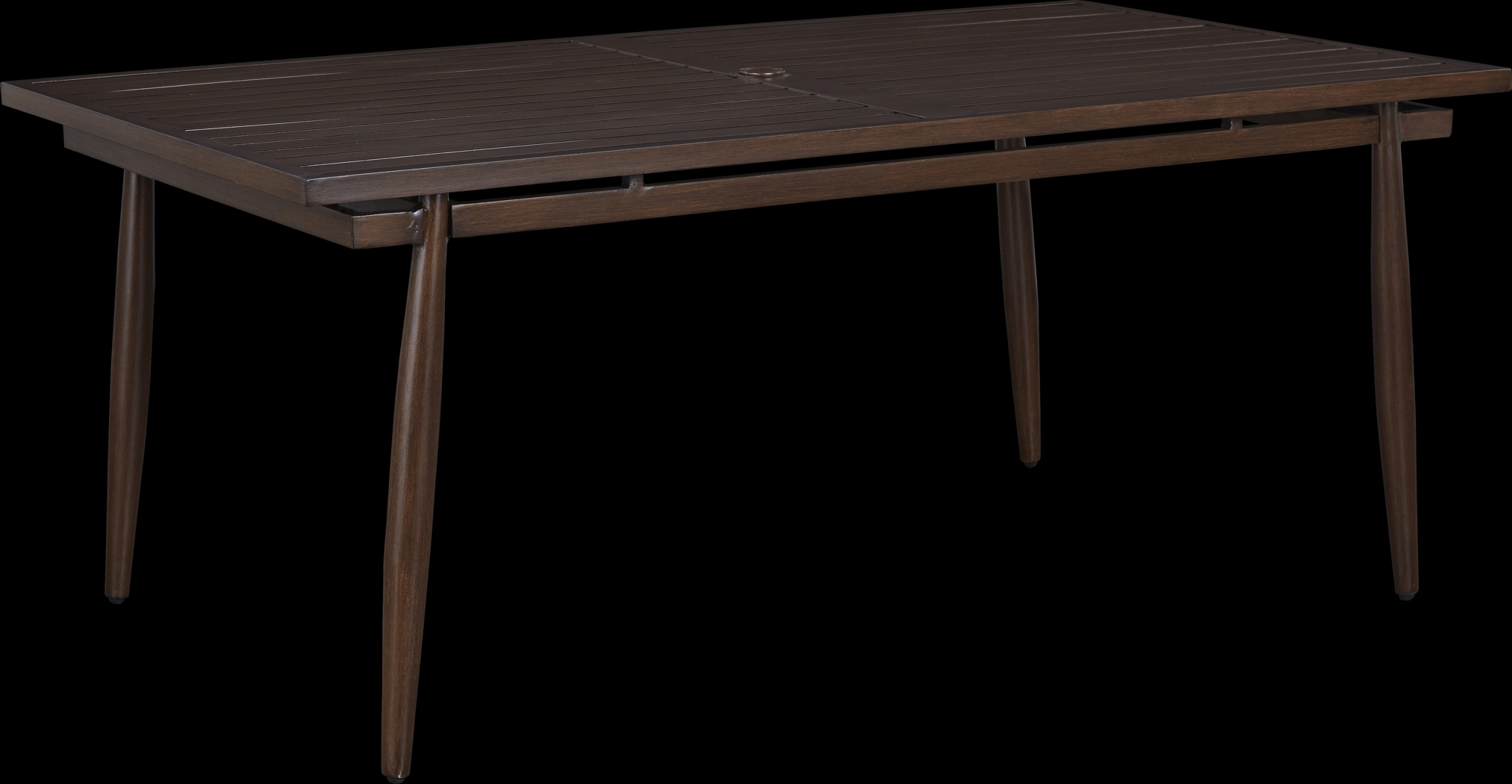 Jorgen Bronze 5 Pc Rectangle Outdoor Dining Set with Vanilla Cushions - Thumbnail - Image 2