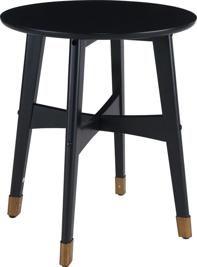 Jorine Black End Table - Thumbnail - Image 1