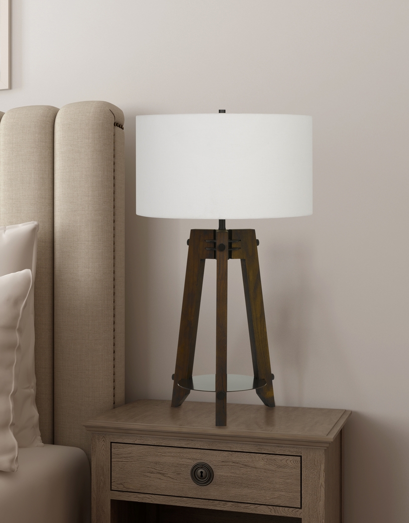 Josam Walnut Lamp - Thumbnail - Image 2