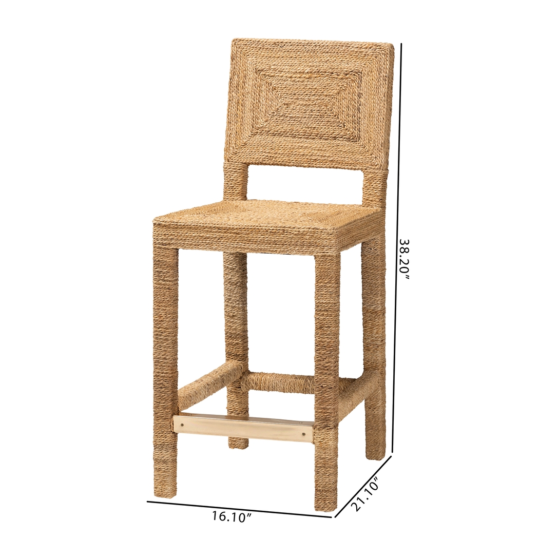 Joscara Brown Counter Stool - Thumbnail - Image 10