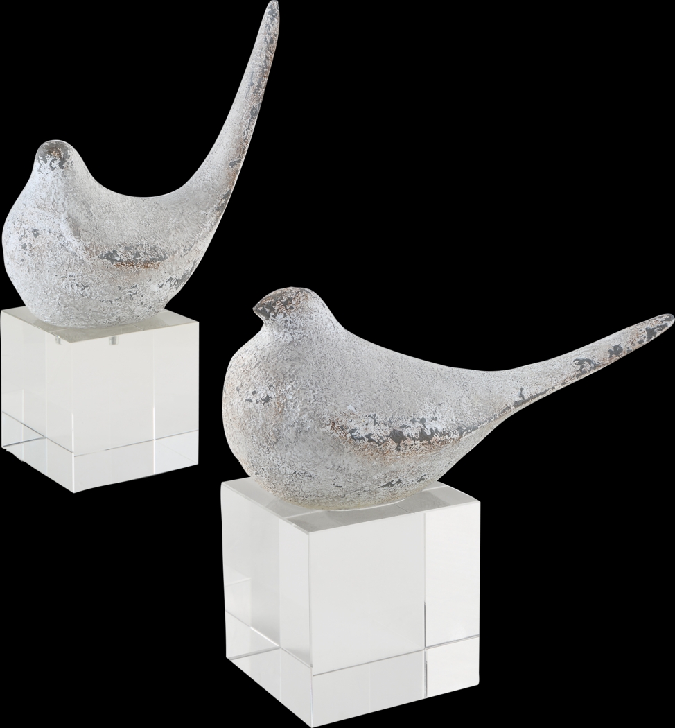 Joshi Nickel Sculptures, Set of 2 - Thumbnail - Image 1