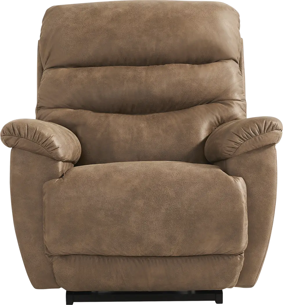 La-Z-Boy Joshua III Chestnut Dual Power Recliner - Thumbnail - Image 2
