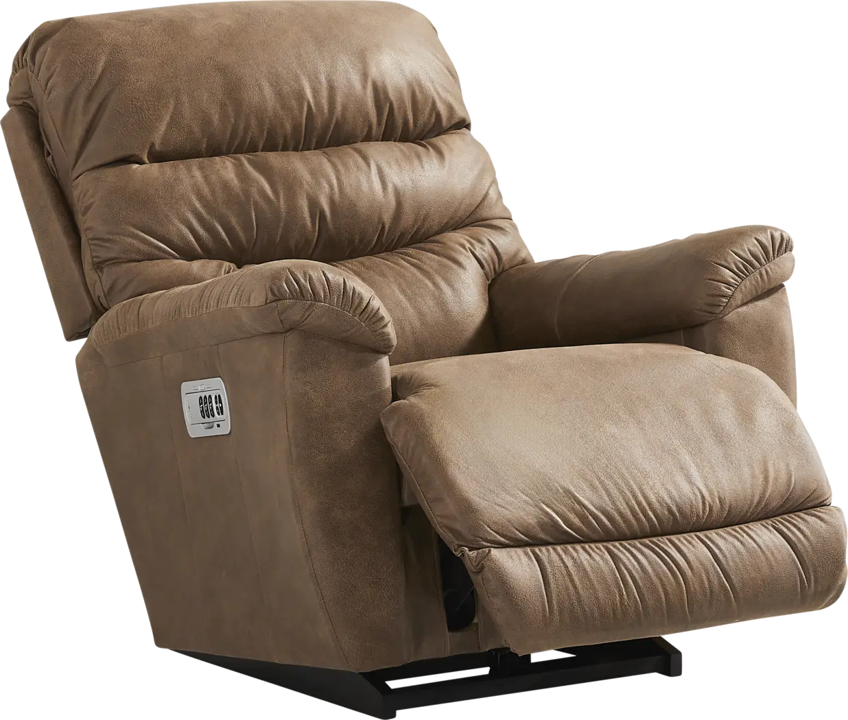 La-Z-Boy Joshua III Chestnut Dual Power Recliner - Thumbnail - Image 1