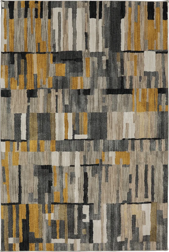 Jossie Yellow 5'3 x 7'10 Rug - Thumbnail - Image 1