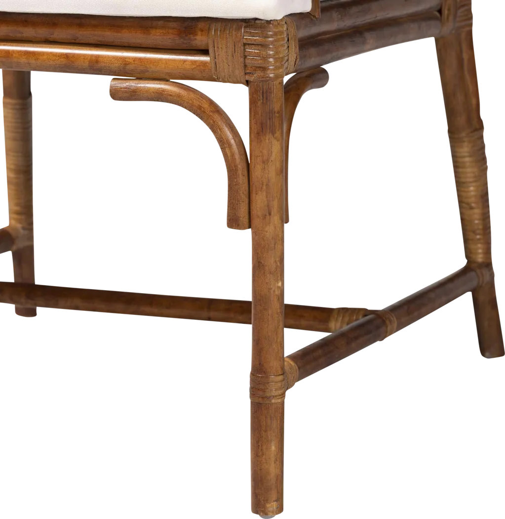 Josumu Brown Arm Chair - Thumbnail - Image 3