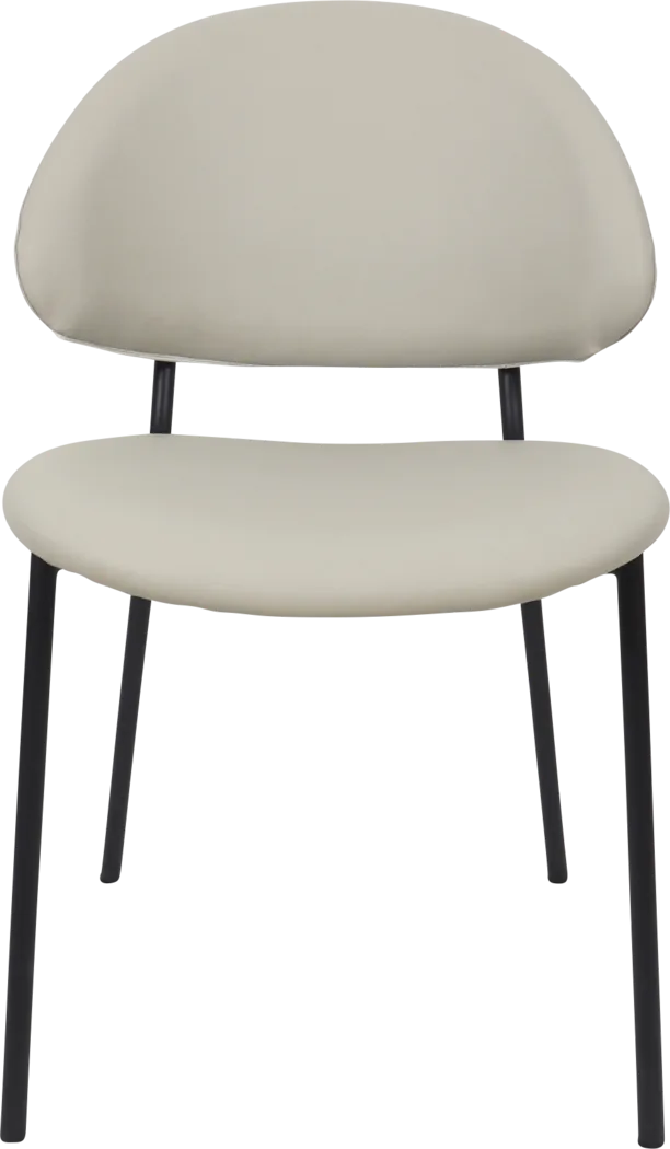 Joud Gray Side Chair, Set of 4 - Thumbnail - Image 7