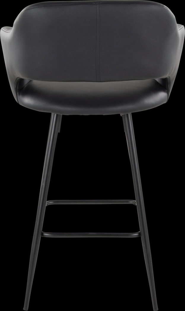 Jouett Black Counter Height Stool, Set of 2 - Thumbnail - Image 7