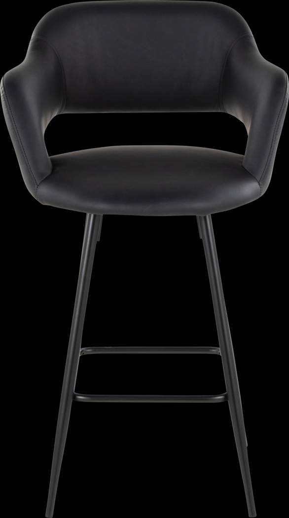 Jouett Black Counter Height Stool, Set of 2 - Thumbnail - Image 8