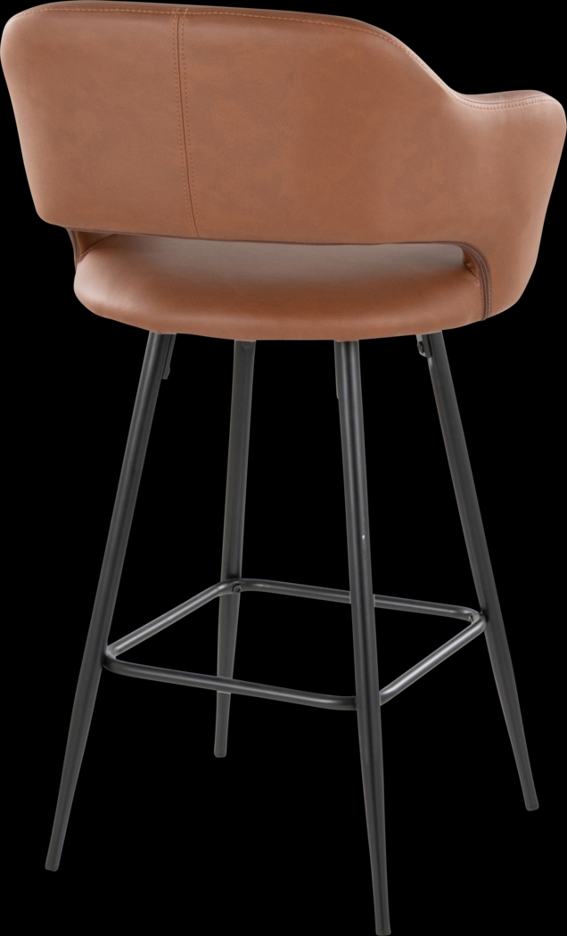 Jouett Brown Counter Height Stool, Set of 2 - Thumbnail - Image 6