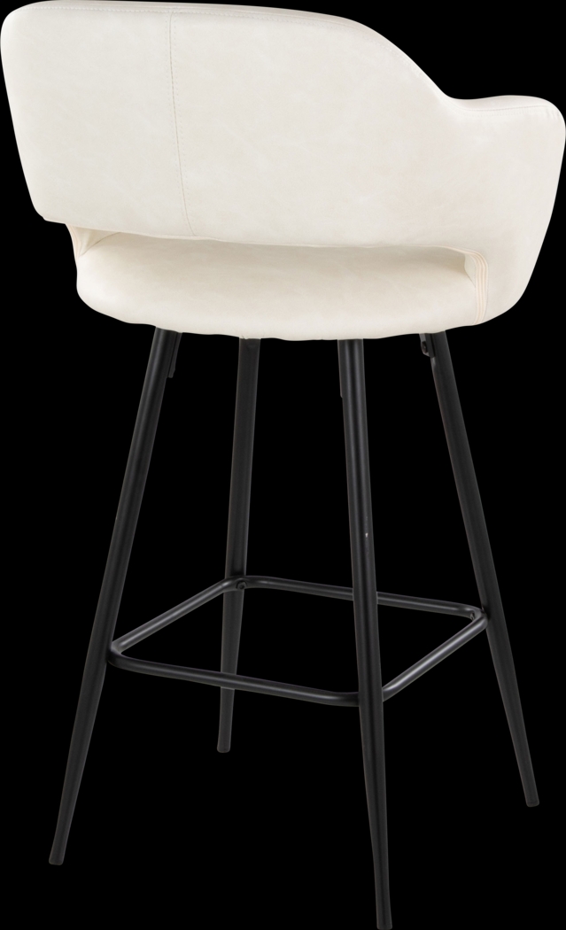 Jouett Cream Counter Height Stool, Set of 2 - Thumbnail - Image 6