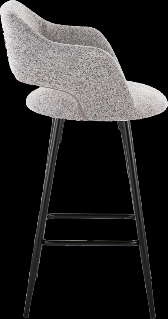 Jouett Gray Counter Height Stool, Set of 2 - Thumbnail - Image 3