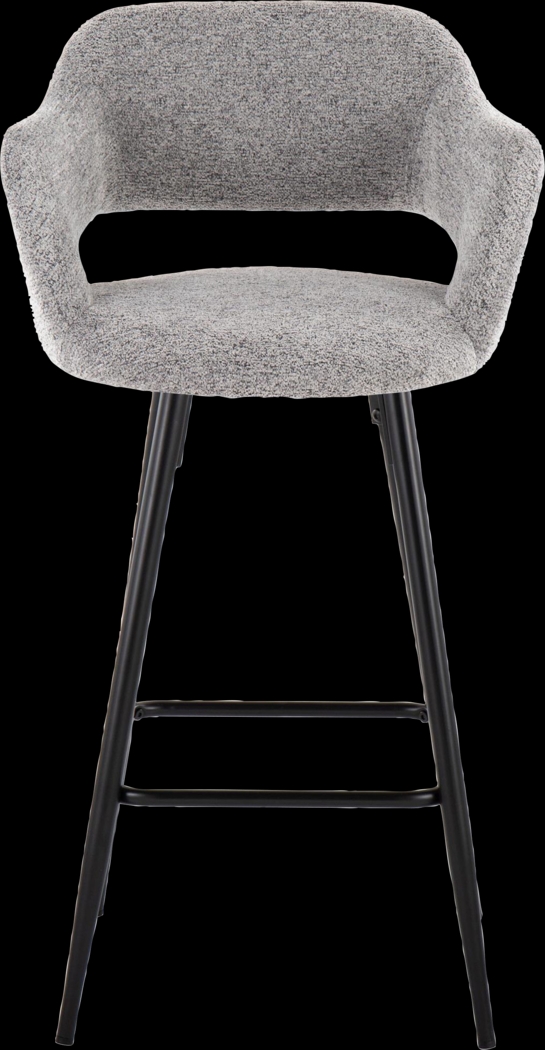 Jouett Gray Counter Height Stool, Set of 2 - Thumbnail - Image 4