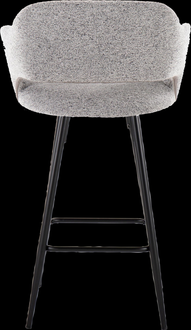 Jouett Gray Counter Height Stool, Set of 2 - Thumbnail - Image 6