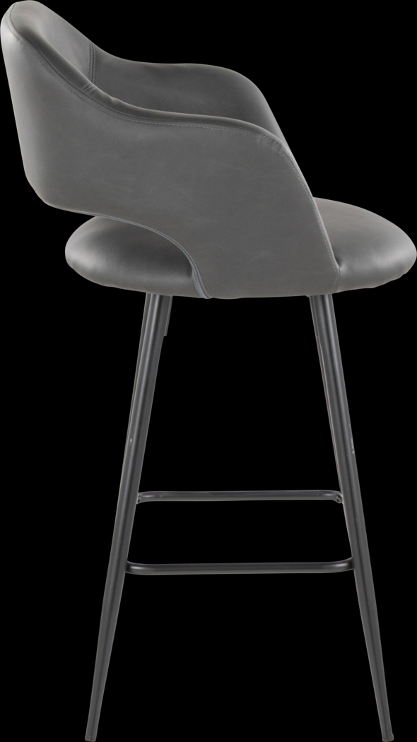 Jouett Gray Counter Height Stool, Set of 2 - Thumbnail - Image 5