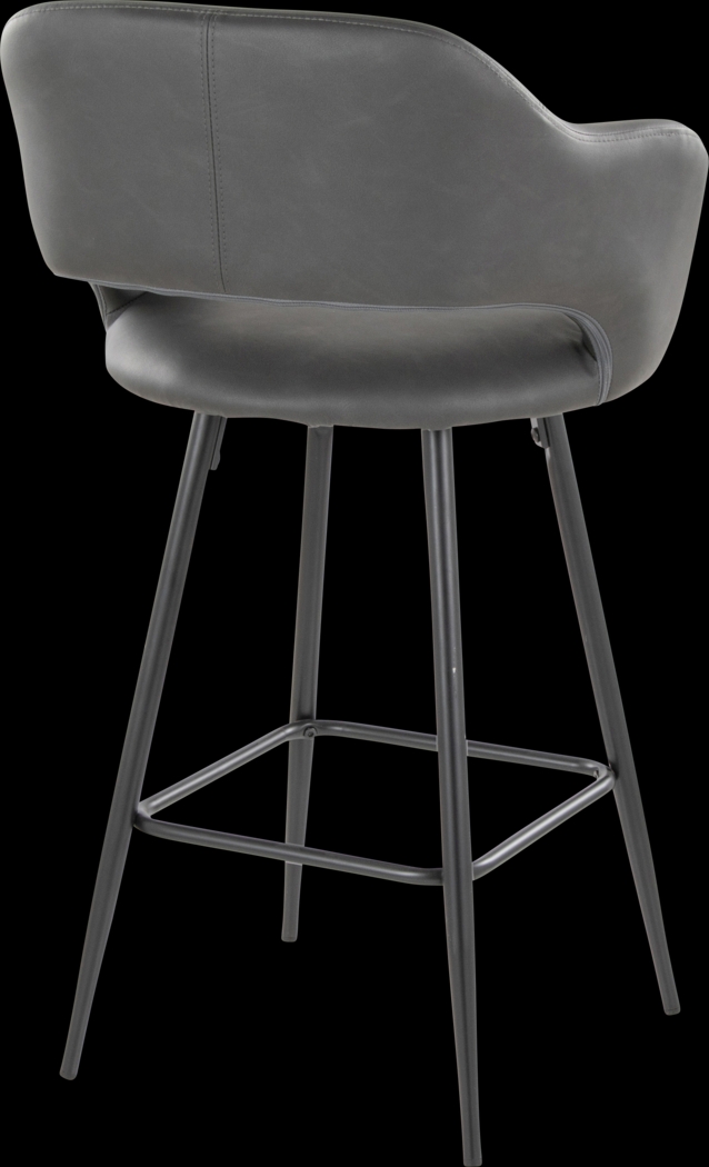 Jouett Gray Counter Height Stool, Set of 2 - Thumbnail - Image 6