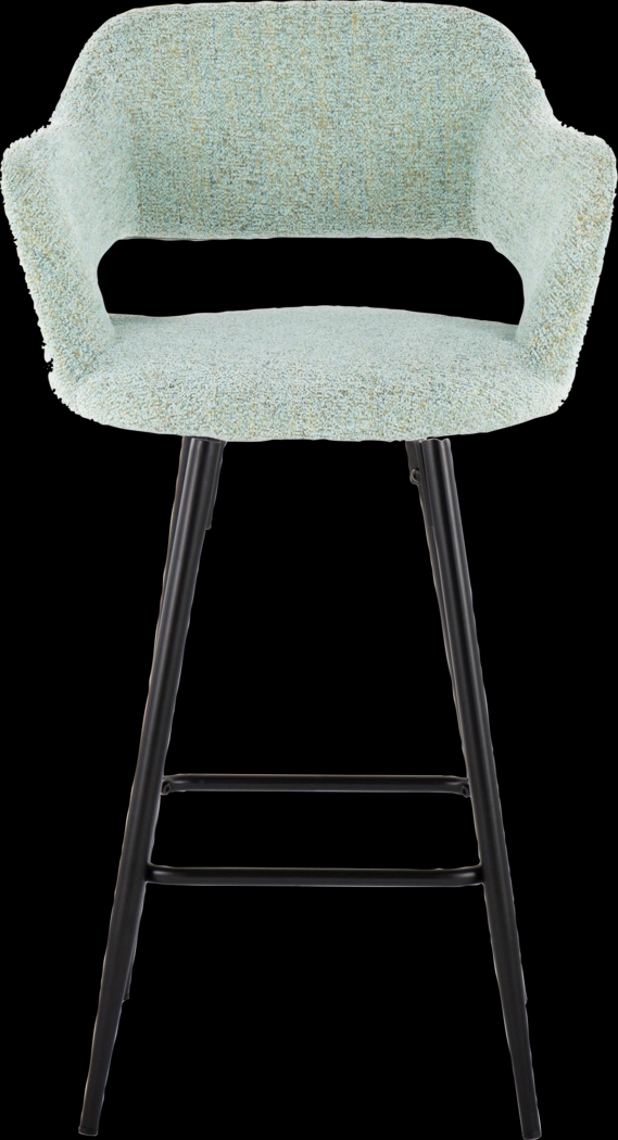 Jouett Green Counter Height Stool, Set of 2 - Thumbnail - Image 4