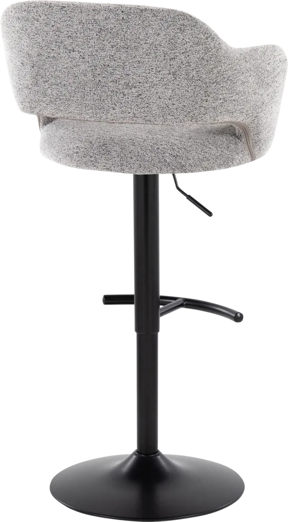 Jouett IV Gray Adjustable Barstool, Set of 2 - Thumbnail - Image 5