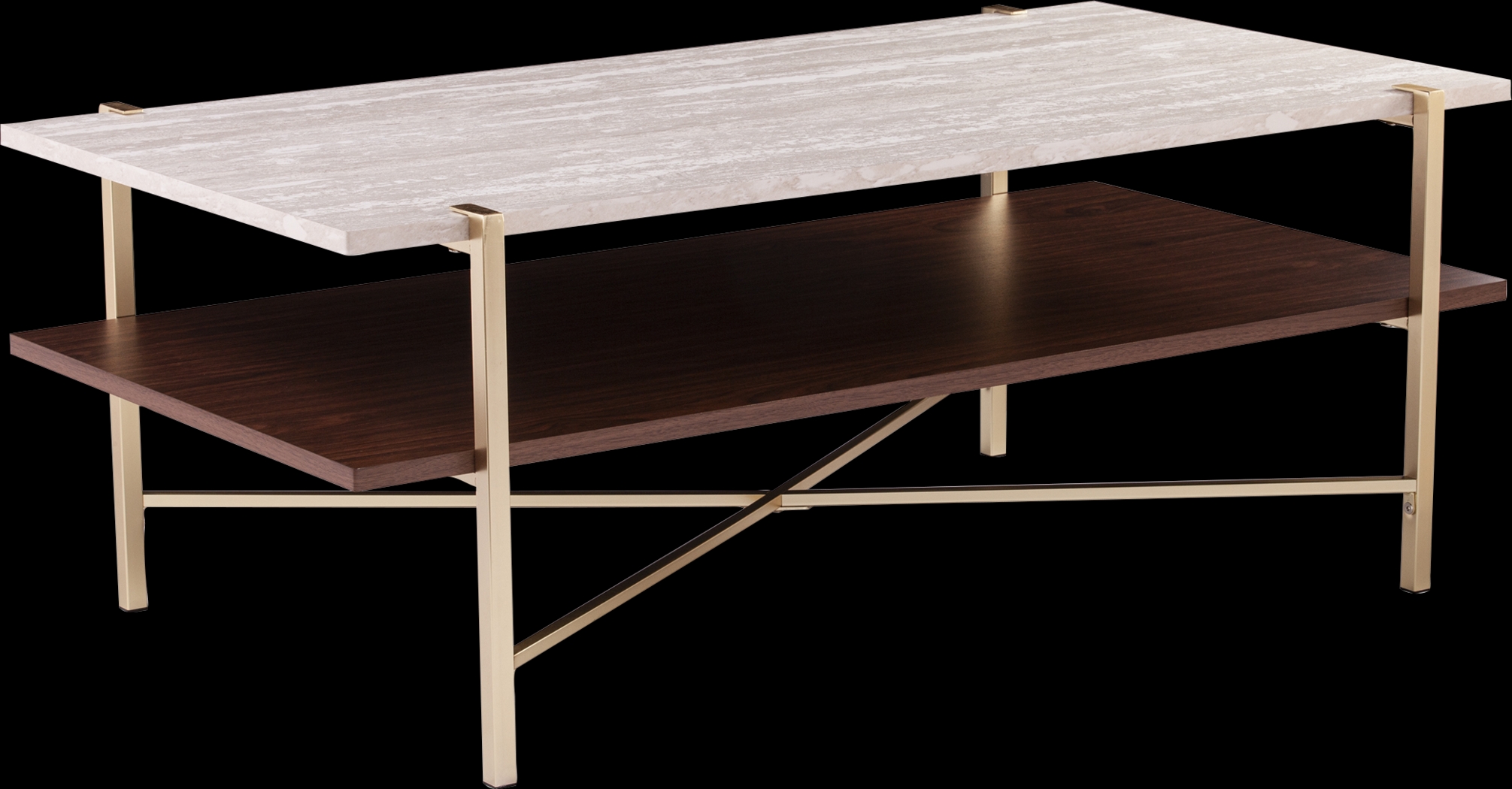 Journeyville White Cocktail Table - Thumbnail - Image 1