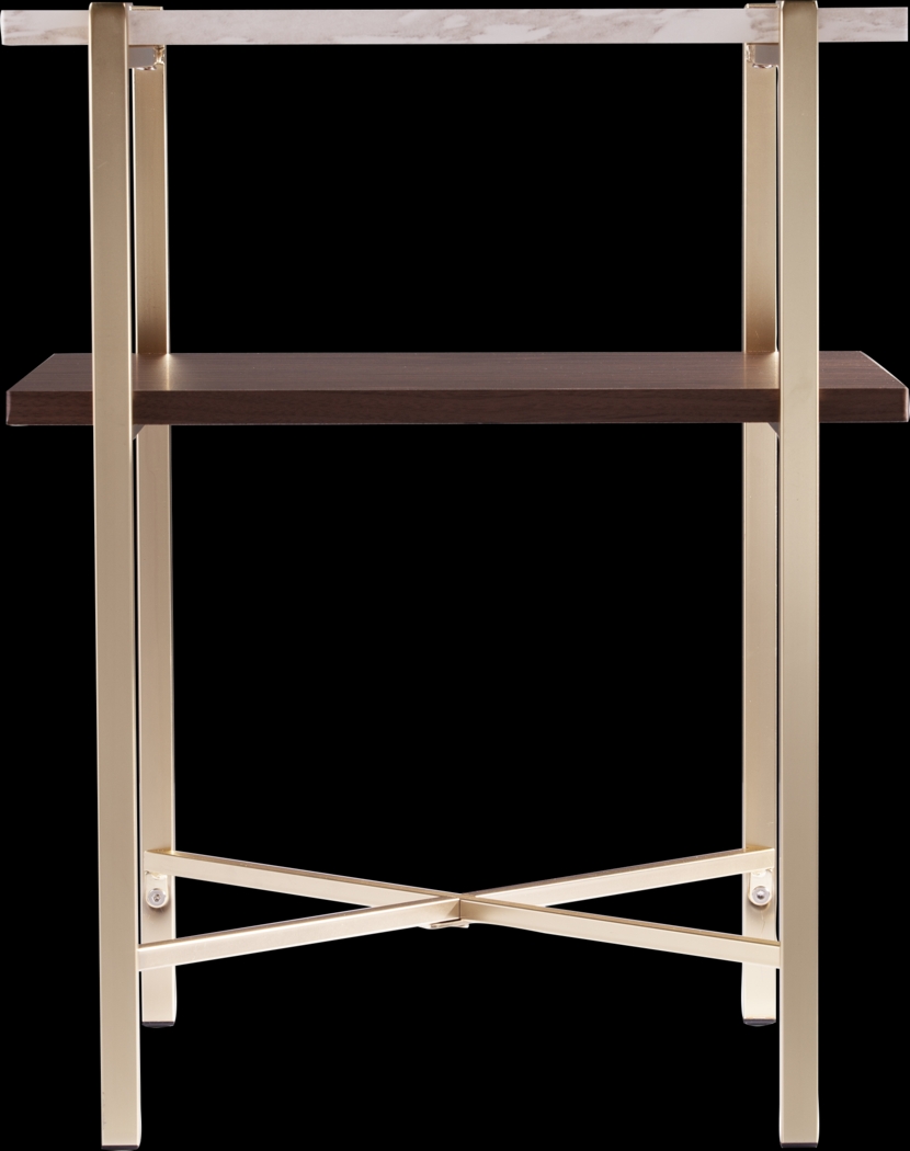 Journeyville White End Table - Thumbnail - Image 3