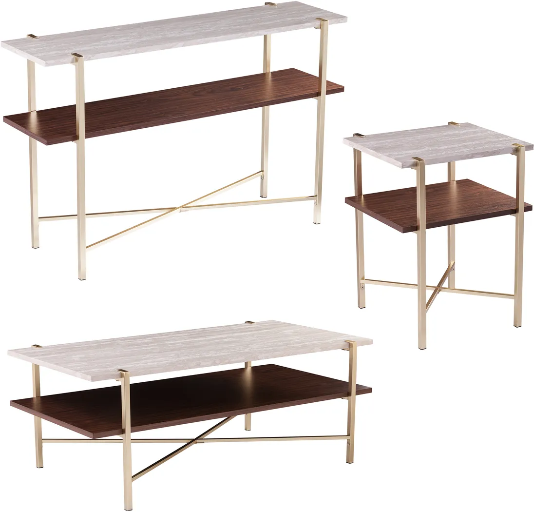 Journeyville White Sofa Table - Image 7