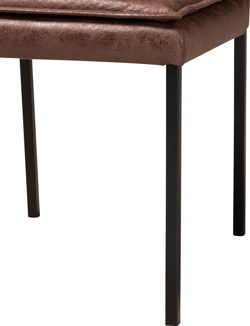 Joval Brown Side Chair, Set of 2 - Thumbnail - Image 5