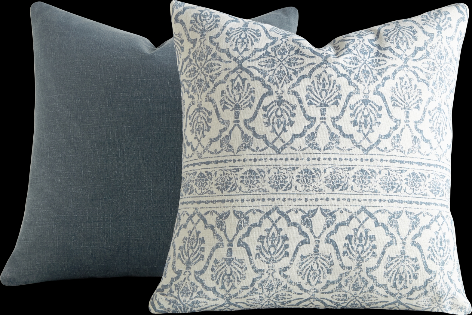 Joyce Anne Navy Accent Pillow Set of 2 - Thumbnail - Image 1