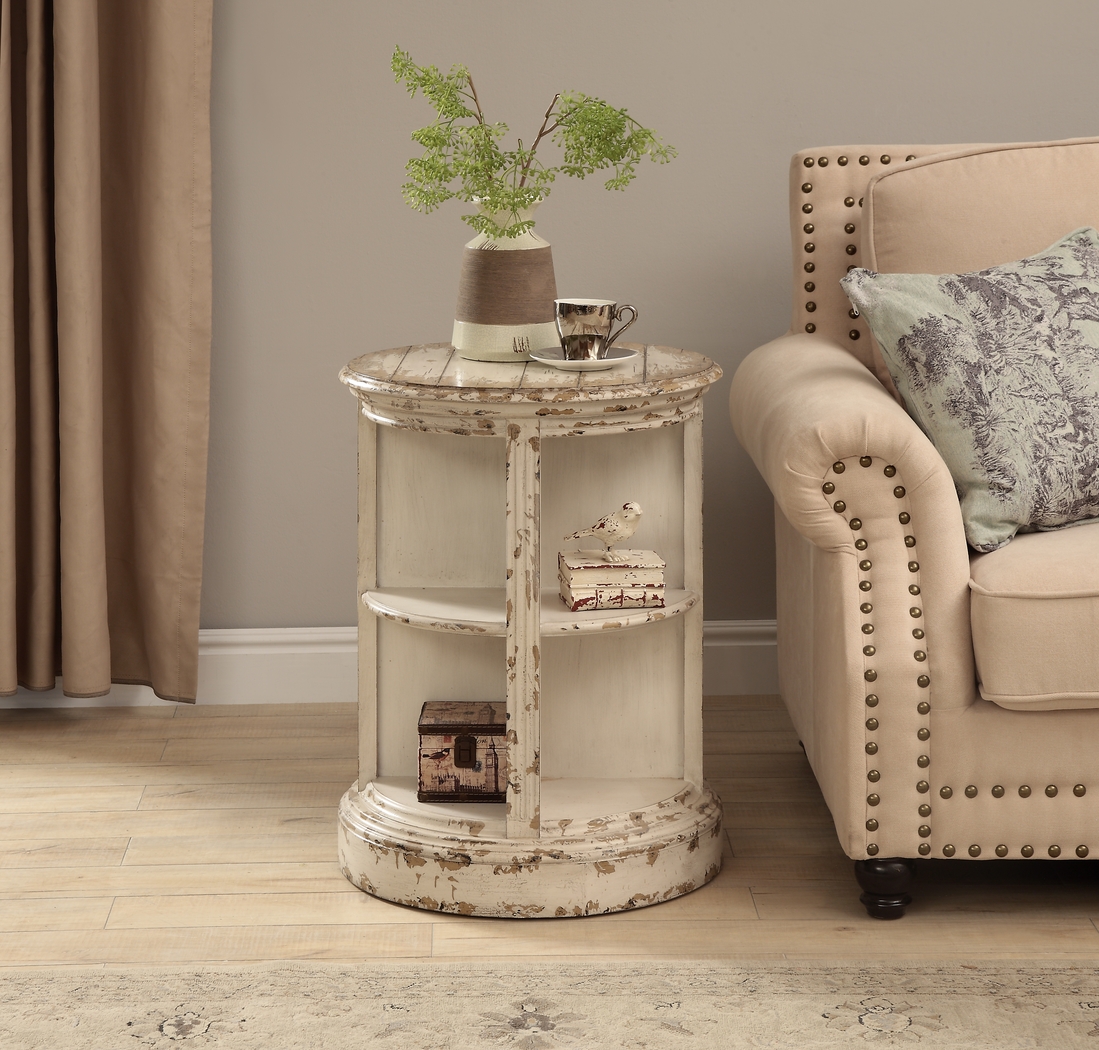 Joycedale Cream Accent Table - Thumbnail - Image 3