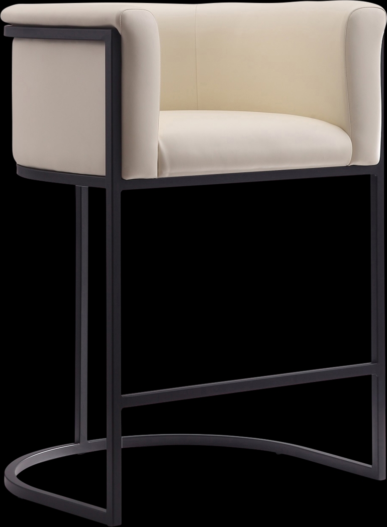 Joycestone Beige Counter Height Stool - Thumbnail - Image 1