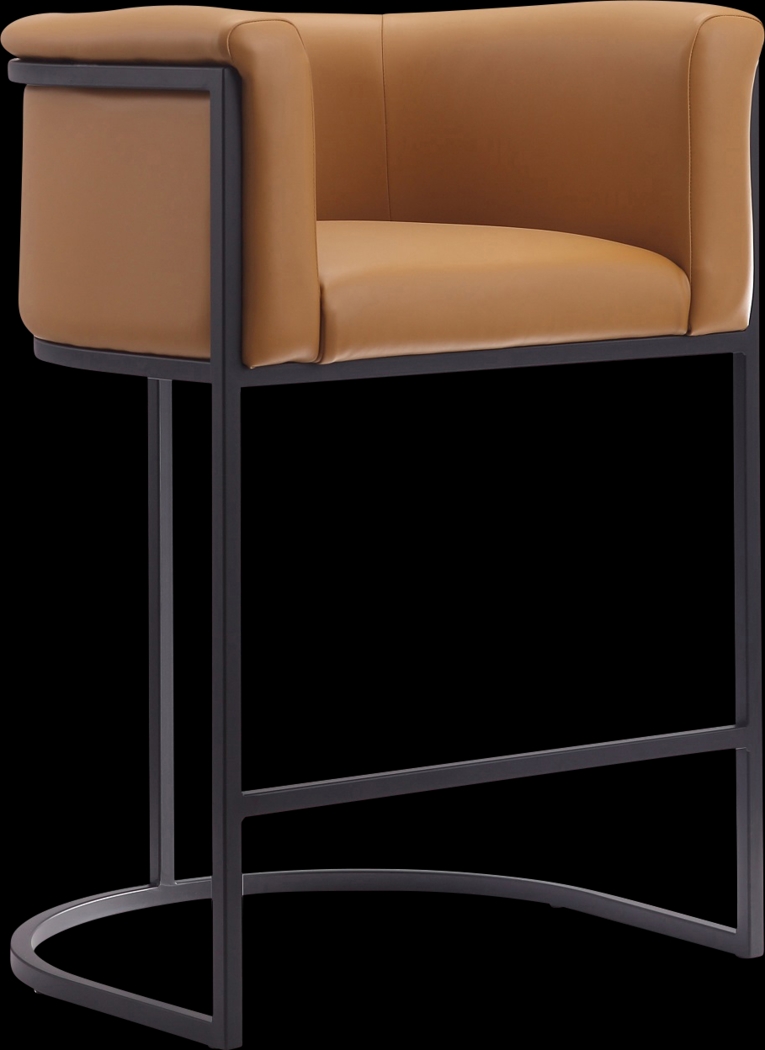 Joycestone Brown Counter Height Stool - Thumbnail - Image 1