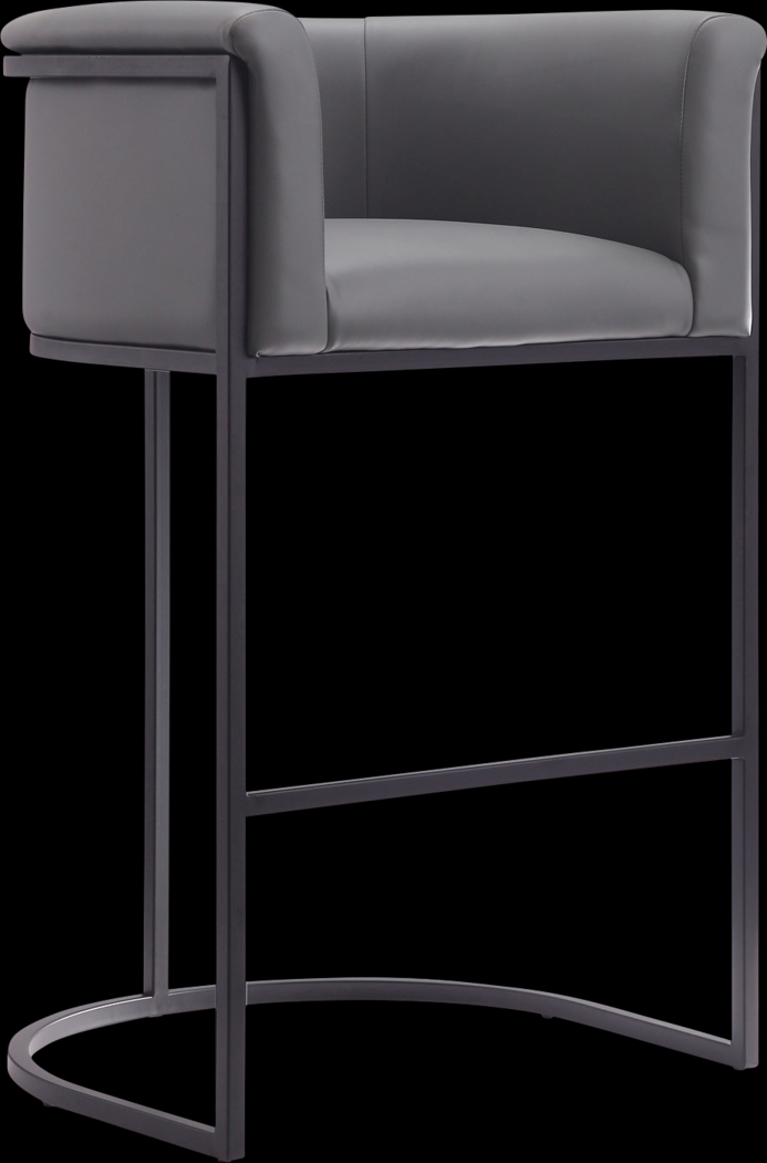 Joycestone Gray Barstool - Thumbnail - Image 1