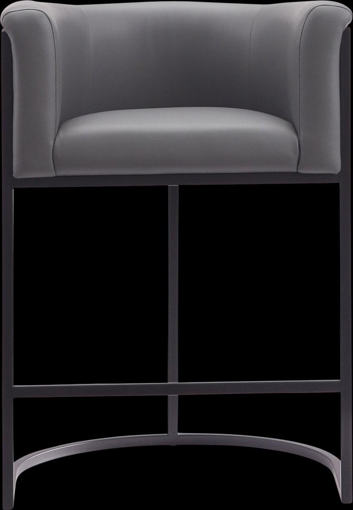 Joycestone Gray Counter Height Stool - Thumbnail - Image 2