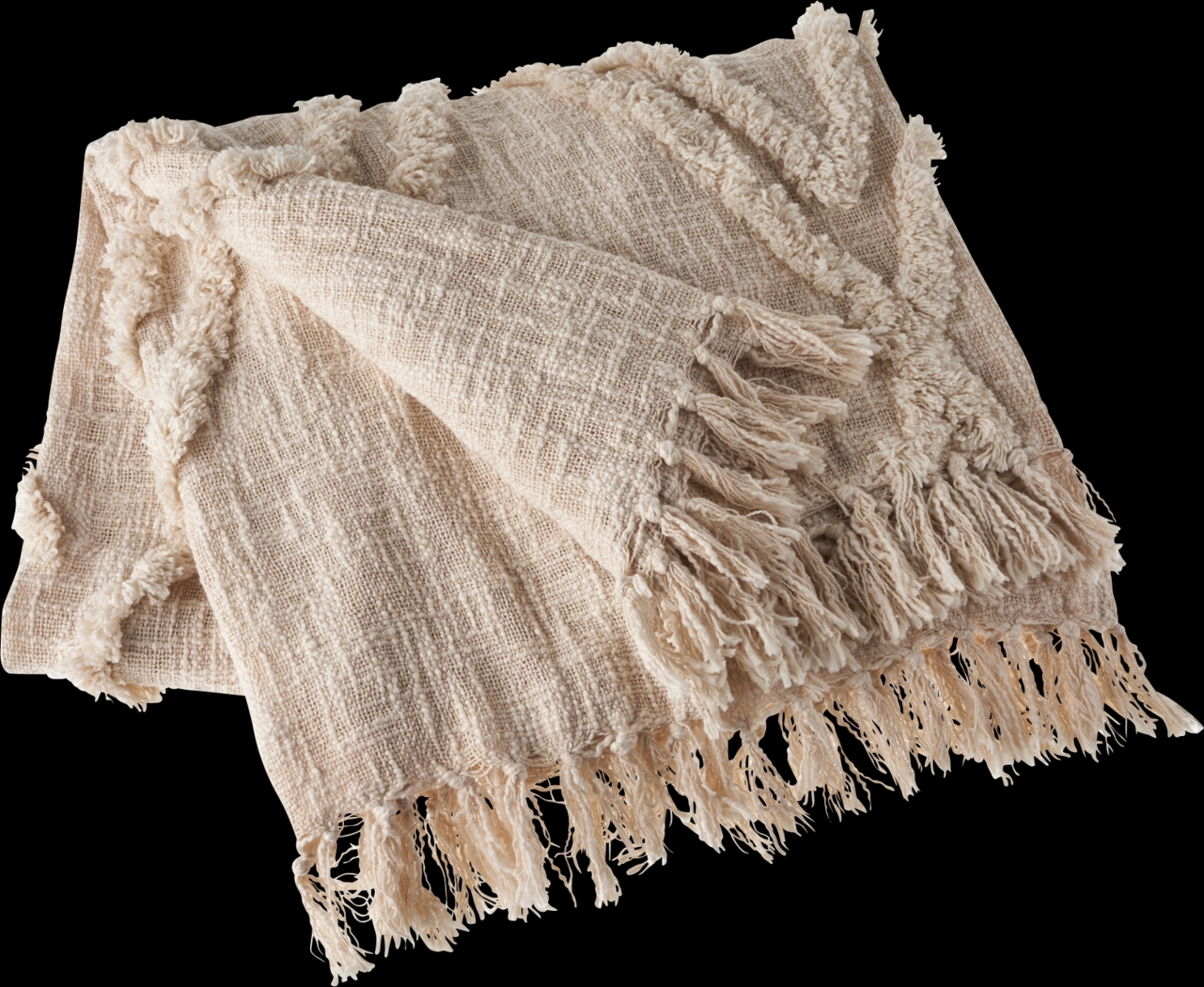 Joyist Beige Throw Blanket - Thumbnail - Image 3