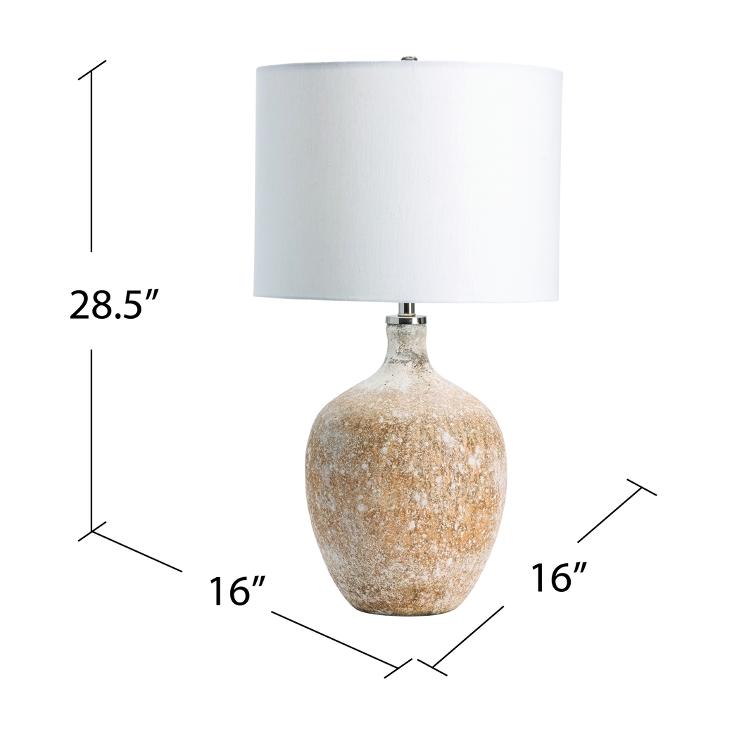 Juanita Island Tan Lamp - Thumbnail - Image 3
