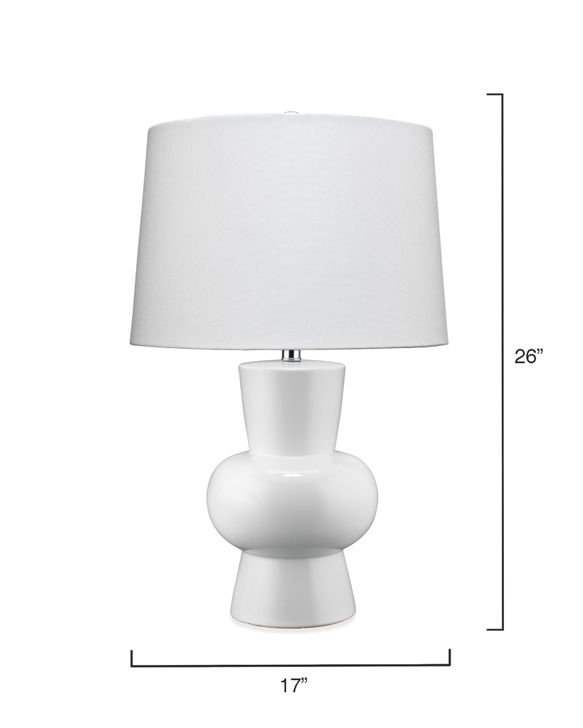 Jubilate Boulevard White Lamp - Thumbnail - Image 4