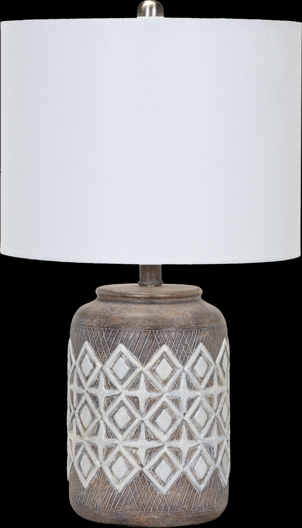 Judicial Sea Beige Lamp - Thumbnail - Image 1
